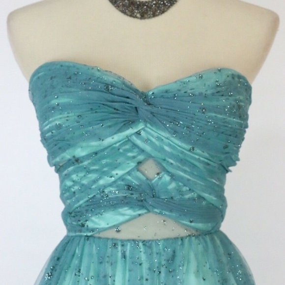 Hailey Logan $110 Jade Evening Prom Cocktail Sz 13 - Picture 11 of 11